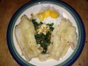 Dover Sole with Beurre Blanc