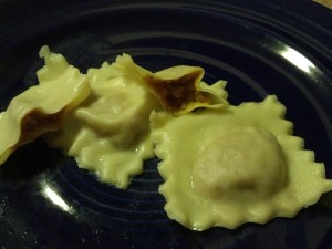 Roly Poly Ravioli