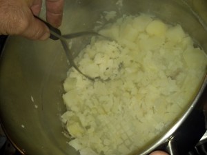 Mashing Potatoes