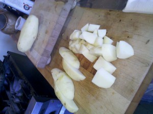 Diced Potatoes