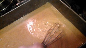 Whisking for Smooth Gravy